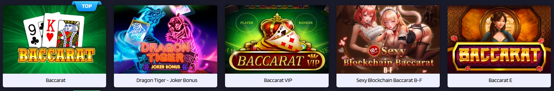 Lucky Mister Casino digital table games including poker and roulette